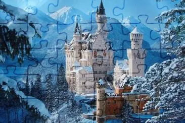 CASTILLO NEUSCHAWANTEIN- ALEMANIA jigsaw puzzle