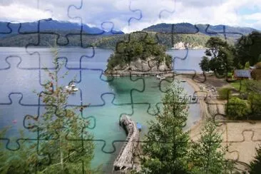 Lago Nahuel Huapi. NeuquÃ©n/RÃ­o Negro. Argentina jigsaw puzzle