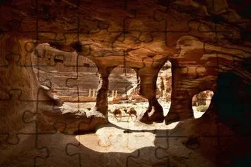 Petra. Jordania jigsaw puzzle