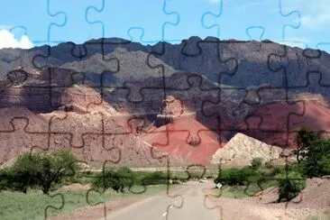 Camino a Cafayate. Salta. Argentina jigsaw puzzle