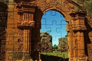 Ruinas de San Ignacio. Misiones. Argentina