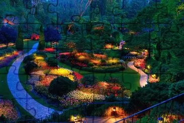 Butchart Gardens. CanadÃ¡