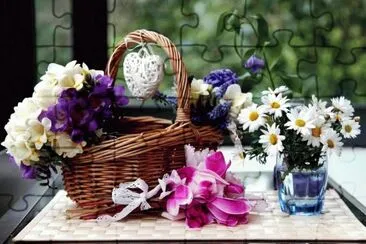 Basket of flowers