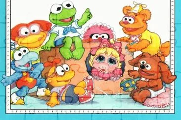 פאזל של los muppets