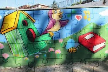 Dibujos alegres en los parques de Catania jigsaw puzzle