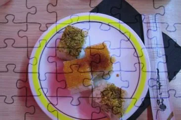 Platito con sushi jigsaw puzzle