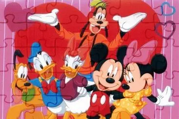 Mickey mouse e turma