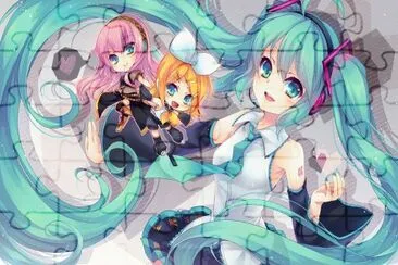 Vocaloid 1 jigsaw puzzle