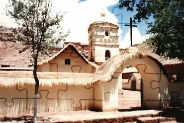 Iglesia en Susques. Jujuy. Argentina