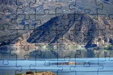 Embalse Potrerillos. Mendoza. Argentina jigsaw puzzle