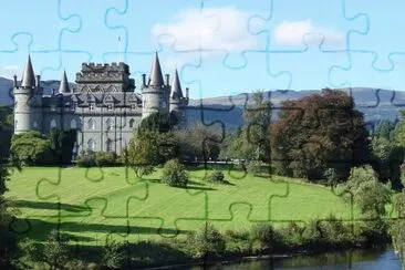 פאזל של Castillo Inveraray. Escocia