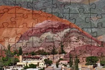 Purmamarca. Jujuy. Argentina jigsaw puzzle