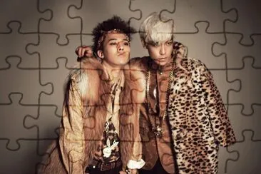 g dragon and taeyang jigsaw puzzle