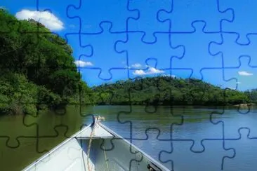 Pescaria no Rio AripuanÃ£ jigsaw puzzle