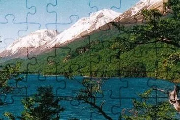 Lago del Desierto. Patagonia Argentina jigsaw puzzle