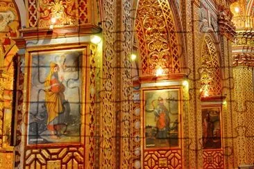 Iglesia de la CompaÃ±Ã­a. Quito. Ecuador