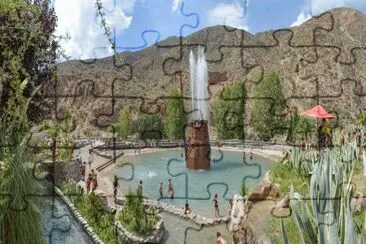 Termas de Cacheuta. Mendoza. Argentina jigsaw puzzle