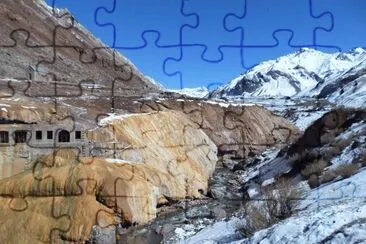 Puente del Inca. Mendoza. Argentina jigsaw puzzle