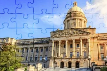 Kentucky capitol, Frankfort, KY jigsaw puzzle