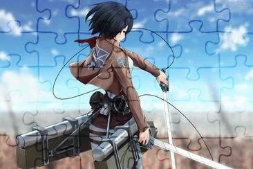 פאזל של mikasa