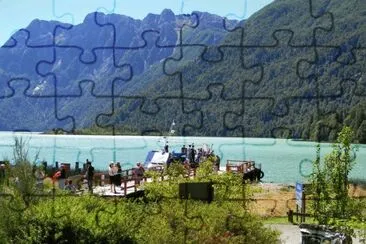 Puerto FrÃ­as. Provincia de RÃ­o Negro. Argentina jigsaw puzzle