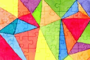 draw jigsaw puzzle