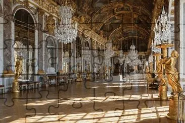 Hall of Mirrors, Palace of Versailles jigsaw puzzle