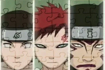 Neji, Gaara y Kankuro jigsaw puzzle