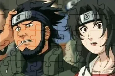 Asuma y Kurenai jigsaw puzzle