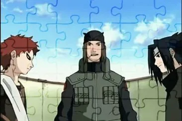 Sasuke vs Gaara jigsaw puzzle