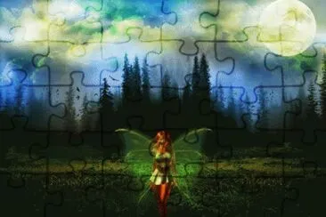 hada de bosque jigsaw puzzle