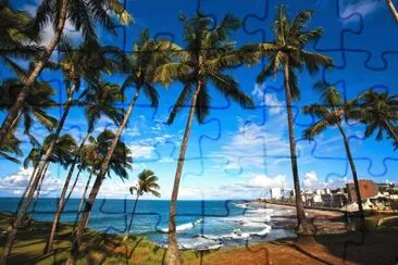 Praia da Barra - Salvador - BA jigsaw puzzle