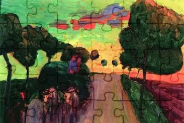 Gabriele Münter 1877-1962 jigsaw puzzle