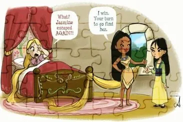 Rapunzel Pocahontas Mulan