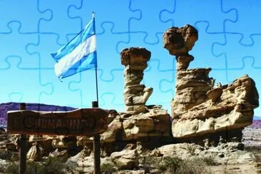 Valle de la Luna. San Juan. Argentina jigsaw puzzle