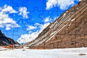 Las Cuevas. Mendoza. Argentina jigsaw puzzle