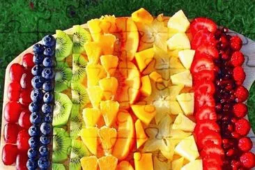 Platter okf fruit