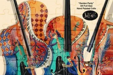 Cello Party jigsaw puzzle