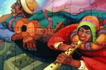 arte peruano jigsaw puzzle