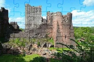 Goodrich Castle jigsaw puzzle