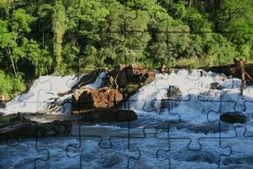 Salto del Tabay. Misiones. Argentina jigsaw puzzle