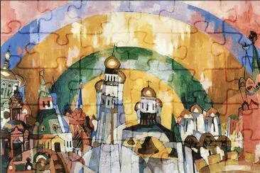 פאזל של Aristarj Lentulov 1882-1943