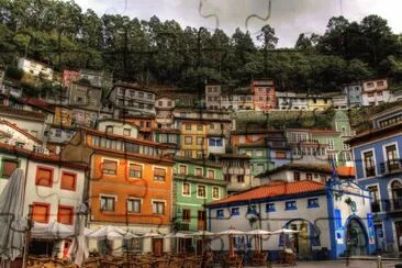 Pueblo marinero-Cudillero(Asturias)