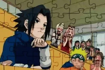 Todas aman a Sasuke jigsaw puzzle