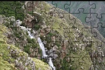 פאזל של Cascada AnahÃ­. San Luis. Argentina