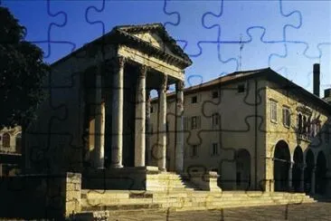 tempio di augusto jigsaw puzzle