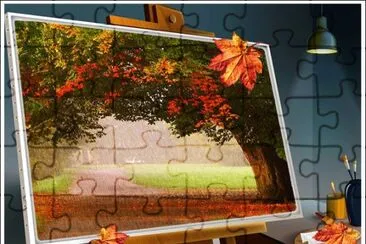 Herbstlandschaft jigsaw puzzle