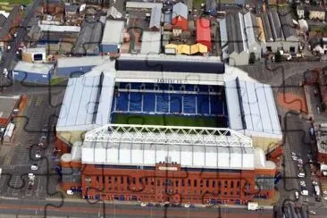 פאזל של ibrox stadium