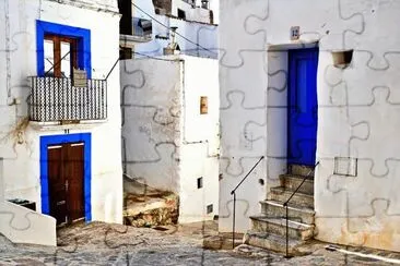 Dalt Vila-Ibiza jigsaw puzzle