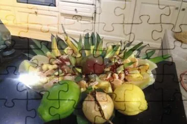 ××•×›×œ jigsaw puzzle